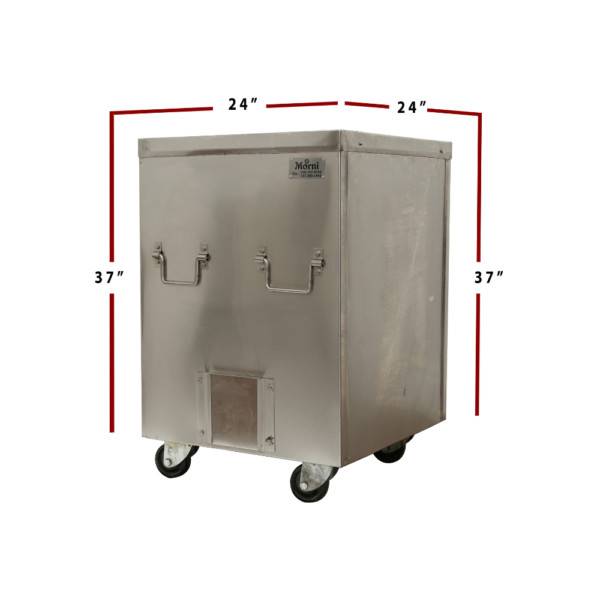 CS04 24 x 24 Square Desi Clay Oven Measurement Image Square Catering Charcoal Tandoor Oven CS04 – Full Dimensions 24x24x37 inches