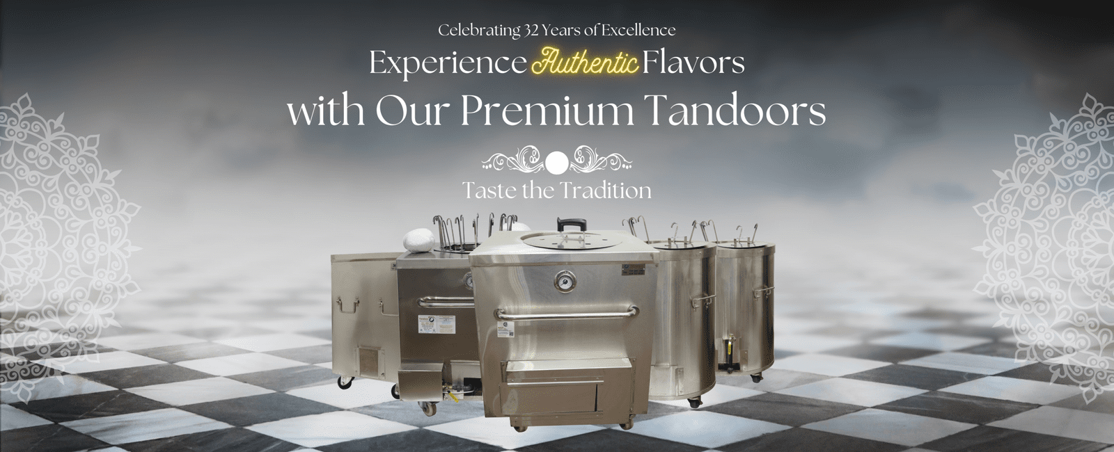 Tandoor Morni Tandoors and accessories home page banner