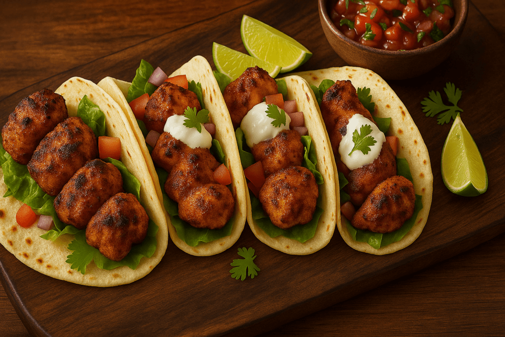 chicken taco seasoning made in a tandoor oven at home