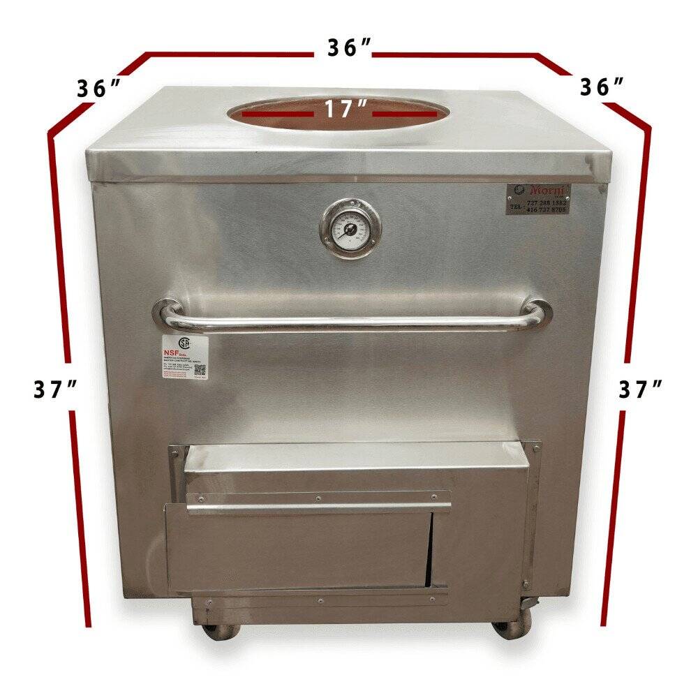 Middle Eastern Tandoor Oven CH06 – Full Dimensions 36x36x37 inches