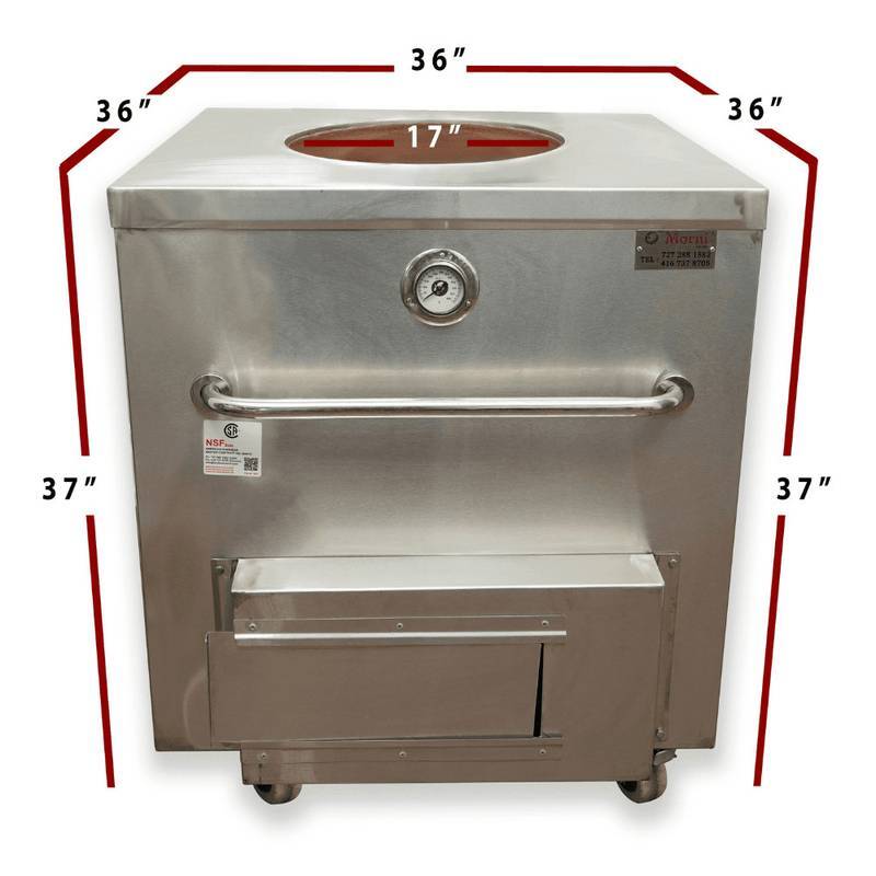 Middle Eastern Tandoor Oven CH06 – Full Dimensions 36x36x37 inches