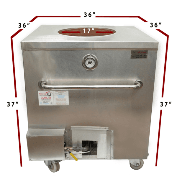 T06 - 36″ x 36 Commercial Punjabi Tandoor Measurement Image