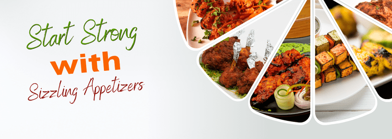 Tandoori Appetizer Recipes Page Banner