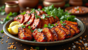 Thin Sliced Chicken Breast Recipes: Tandoori Chicken Clay Oven Style recipe Image Banner