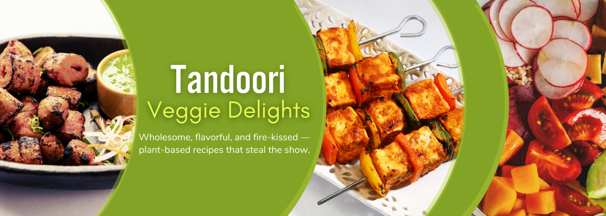 Vegetarian Tandoori Recipes Page Banner