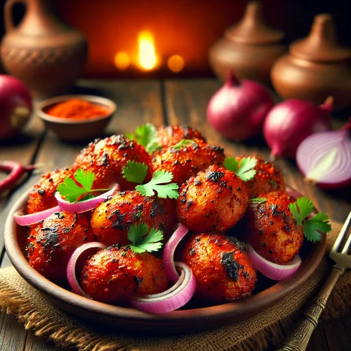 Authentic Tandoori Aloo (Potatoes with spices) Authentic Tandoori Aloo (Potatoes with spices)